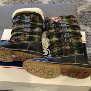 Leather Andree waterproof boots Rubber sole